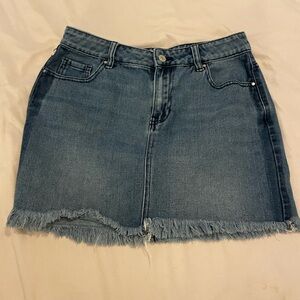 PacSun Denim Blue Skirt